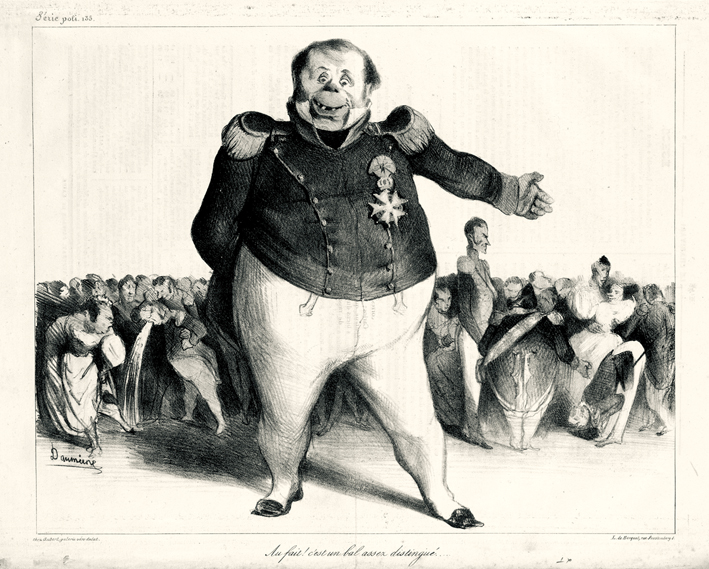  奥诺雷·杜米埃 Honore Daumier ——完成了！这是一个很有尊严的舞蹈！